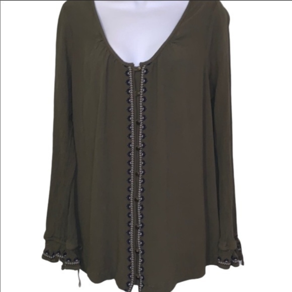 Sonoma long sleeves u-neck top